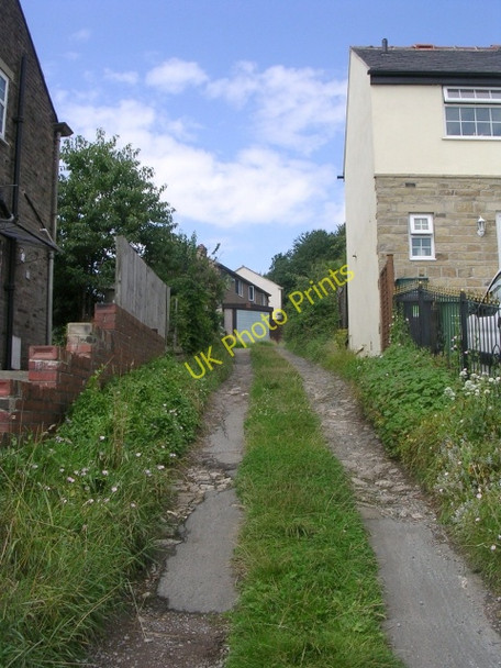 Photo 6"x4" Footpath - York Avenue Huddersfield c2009