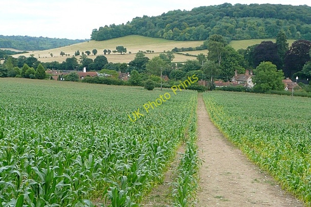 Photo 6"x4" Towards Turville Turville c2009