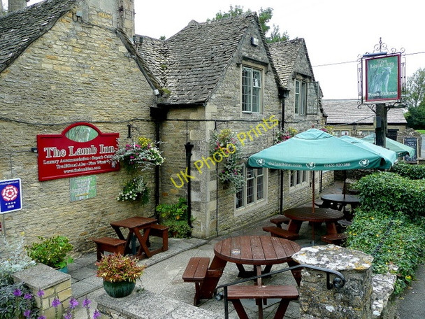 Photo 6"x4" The lamb Inn, Great Rissington Great Rissington c2009