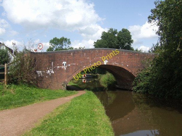 Photo 6"x4" Trent & Mersey Canal - Bridge 90 Stone\/SJ9034 c2009