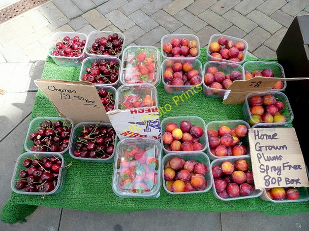 Photo 6"x4" Fruits of summer Ross-on-Wye c2009