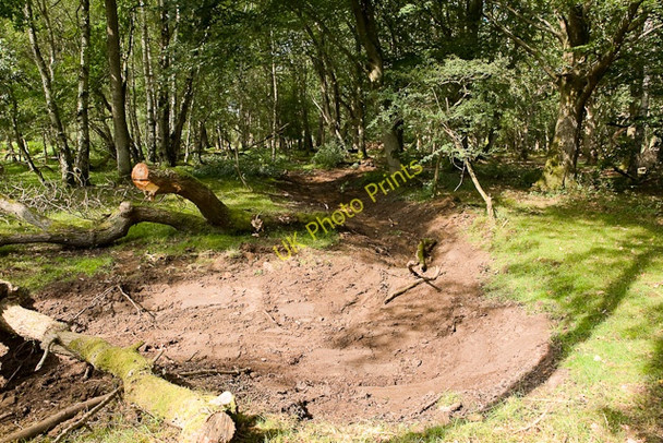 Photo 6"x4" Warwickslade Cutting: the new stream takes shape Bank\/SU2807 c2009