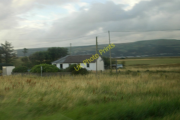 Photo 6"x4" As seen from a speeding train Ynys Tachwedd\/SN6093 c2009