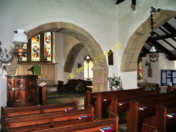 Photo 6"x4" The Parish Church of St Bega, Bassenthwaite, Interior Woodend\/NY2127 c2007