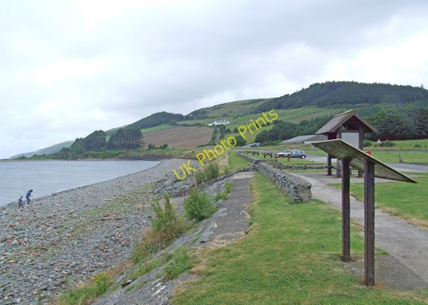 Photo 6"x4" Picnic area and car park Cairnryan c2009