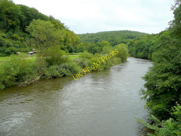 Photo 6"x4" River Wye at Biblins 2 Hillersland c2009