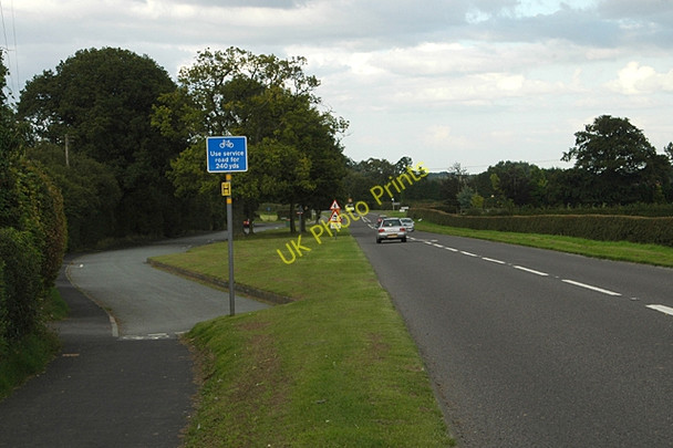 Photo 6"x4" Main road to Whittington Oswestry\/Croeswallt c2009