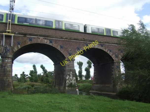 Photo 6"x4" Railway arches over the River Penk Boscomoor c2009