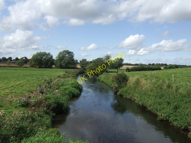 Photo 6"x4" River Penk downstream near Engleton Mill Horsebrook\/SJ8810 c2009