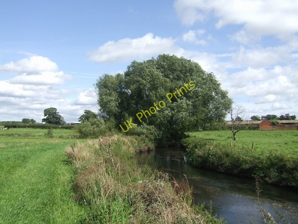 Photo 6"x4" River Penk downstream near Engleton Mill Crateford\/SJ9009 c2009