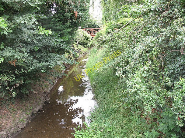 Photo 6"x4" Drainage ditch alongside Nazeing Road Hoddesdon c2009