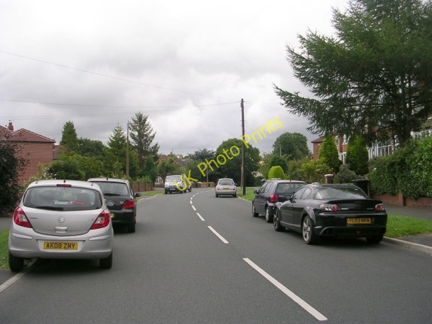 Photo 6"x4" Kedleston Road - viewed from Westcombe Avenue Lidgett Park c2009