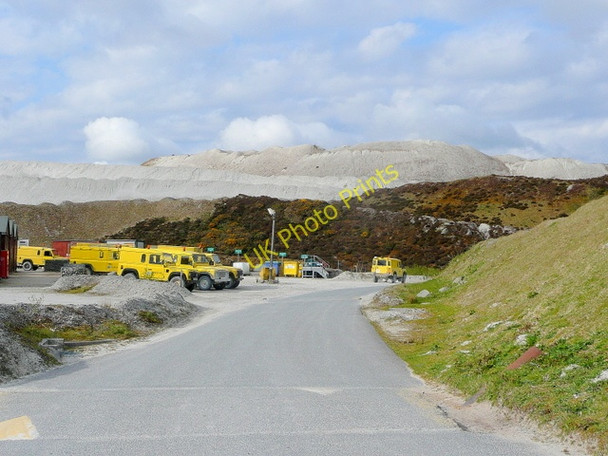 Photo 6"x4" Access Road in Littlejohn's China Clay pit Coldvreath c2010