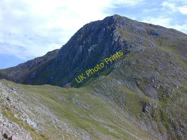 Photo 6"x4" North west approach to Sg\u00c3\u00b9rr Fhuaran Carn-gorm c2005