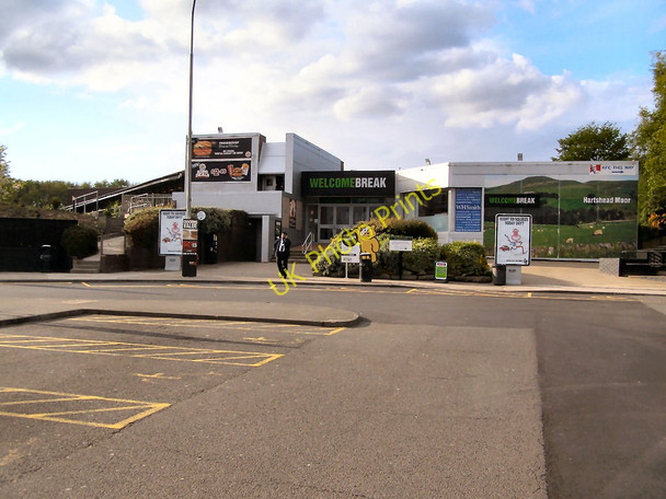 Photo 6"x4" Hartshead Moor Eastbound Services Brighouse\/SE1423 c2010