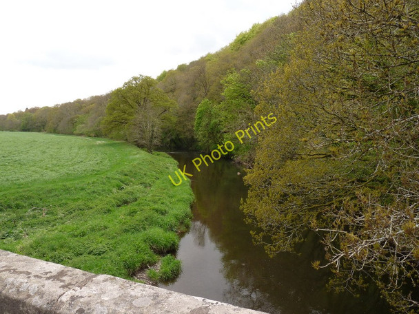 Photo 6"x4" The view upstream from Newnham Bridge on the river Taw Burrington\/SS6316 c2010