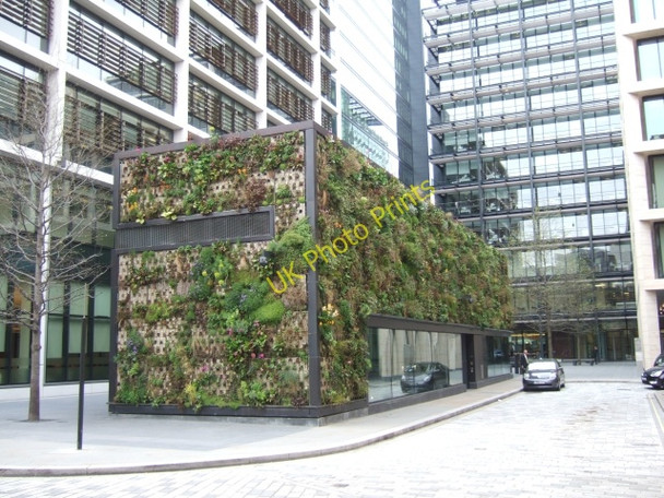 Photo 6"x4" The Green Wall, New Street Square EC4 London c2010