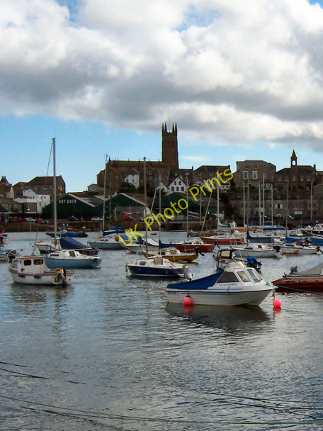 Photo 6"x4" Penzance Harbour Penzance c2005