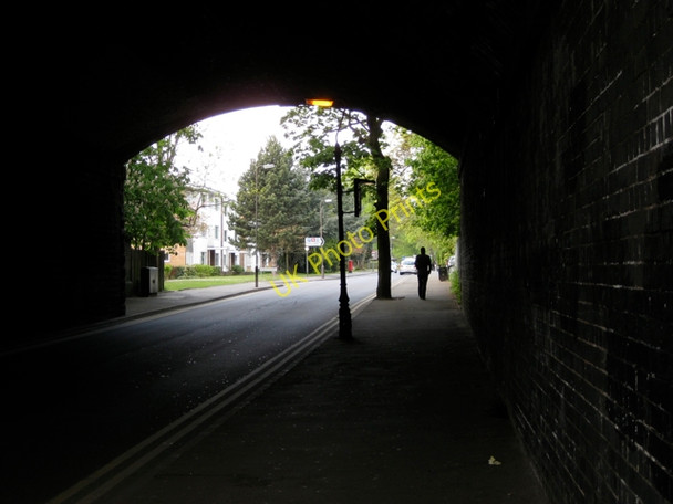 Photo 6"x4" Park Road goes under the railway Sutton Coldfield c2010