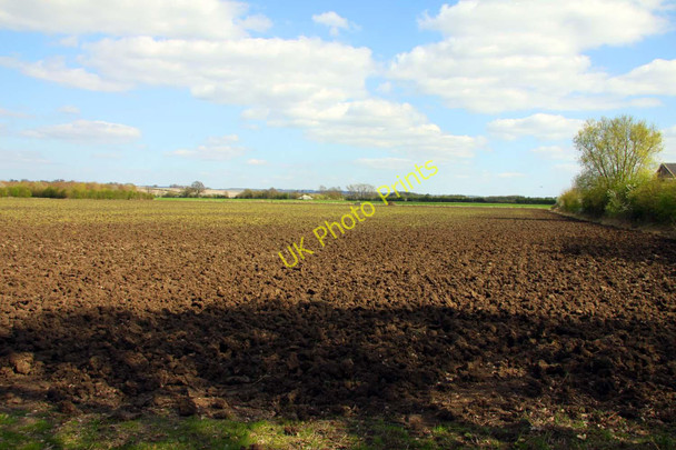 Photo 6"x4" Ploughed field behind the depot Easington\/SU6697 c2010