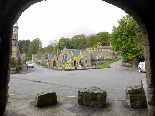 Photo 6"x4" North part of Blanchland village from Abbey Gatehouse Blanchland c2010