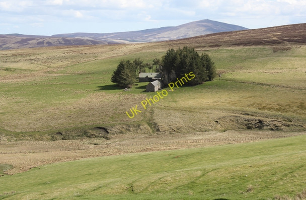 Photo 6"x4" Derelict farm of Badchear Black Hill\/NJ3532 c2010