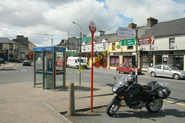 Photo 6"x4" The town square of Tobercurry Tobercurry c2010