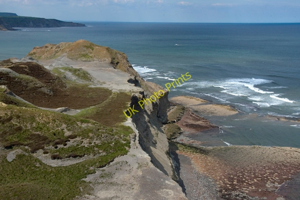 Photo 6"x4" Sea coast at Kettleness Goldsborough\/NZ8314 c2010