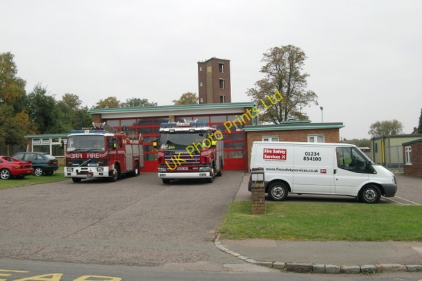 Photo 6"x4" Ampthill fire station Ampthill c2007