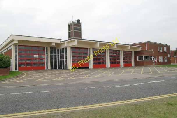 Photo 6"x4" Bedford fire station Bedford\/TL0549 c2007