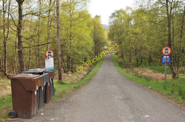 Photo 6"x4" Access road to Loch Katrine dam Brig o' Turk c2010