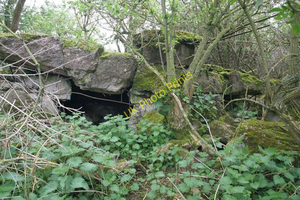 Photo 6"x4" Destroyed pillbox Netherton\/SU4199 c2010