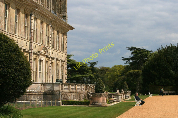 Photo 6"x4" The garden side of Kingston Lacy House Tadden c2010