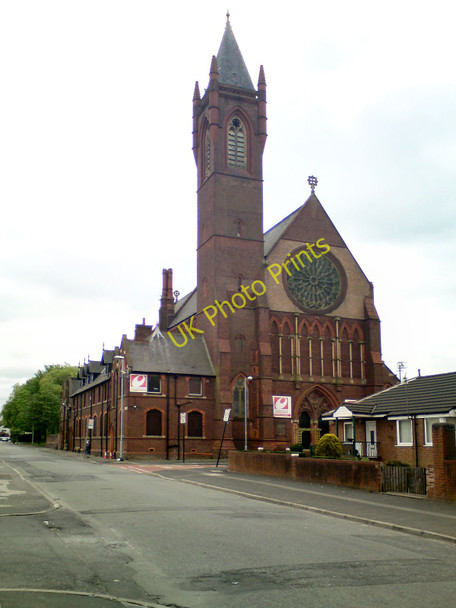 Photo 6"x4" St Benedict's, Ardwick Longsight c2010