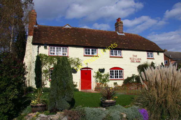 Photo 6"x4" The Red Lion Chalgrove c2010