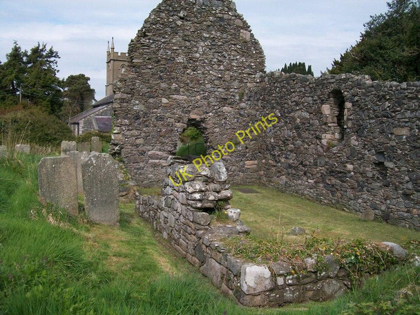 Photo 6"x4" The ruined medieval church at Maghera Maghera\/J3734 c2010