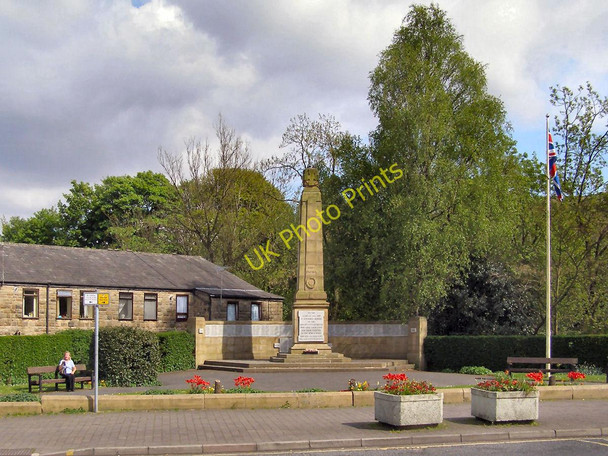 Photo 6"x4" War Memorial and Memorial Garden Littleborough\/SD9316 c2010