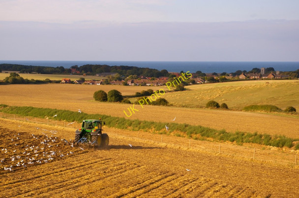 Photo 6"x4" Farmland near Kelling Heath, Norfolk Weybourne\/TG1142 c2009