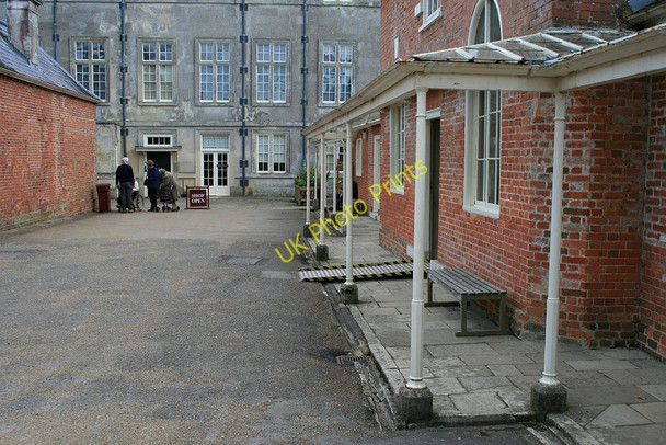 Photo 6"x4" Yard at Kingston Lacy Tadden c2010