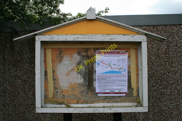 Photo 6"x4" Notice board on Riverside Road Beeston\/SK5236 c2010