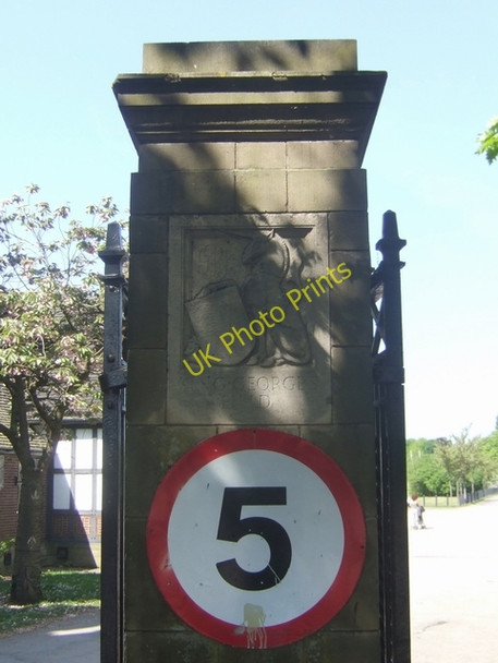 Photo 6"x4" Heraldic Panel - King George's Field Bloxwich c2010