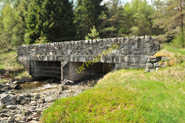 Photo 6"x4" Disused bridge on the old A86 Torgulbin c2010