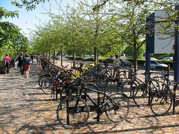 Photo 6"x4" Cycle park for Canada Water station Bermondsey c2010