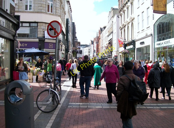 Photo 6"x4" Grafton Street near the intersection with Duke Street Dublin\/O1534 c2010