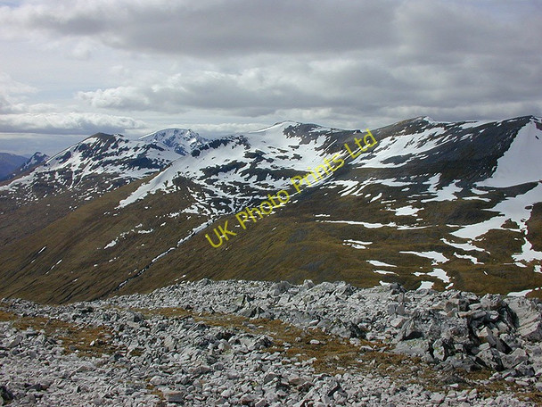 Photo 6"x4" View west from Stob Ban Stob B\u00e0n\/NN2672 c2002