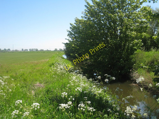Photo 6"x4" White Kemp Sewer Brookland\/TQ9825 c2010