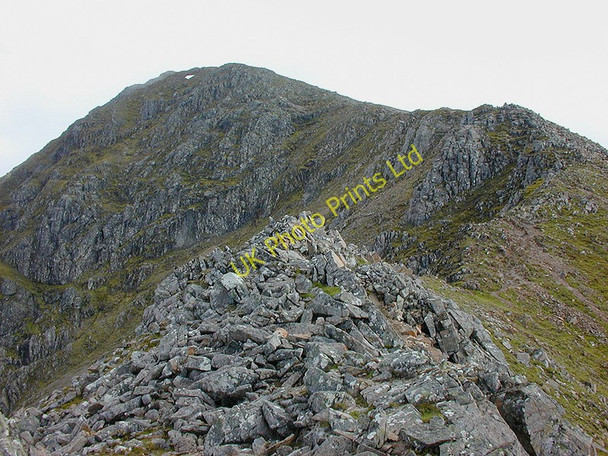 Photo 6"x4" The west ridge of Stob Coire nam Beith Stob Coire nam Beith c2001
