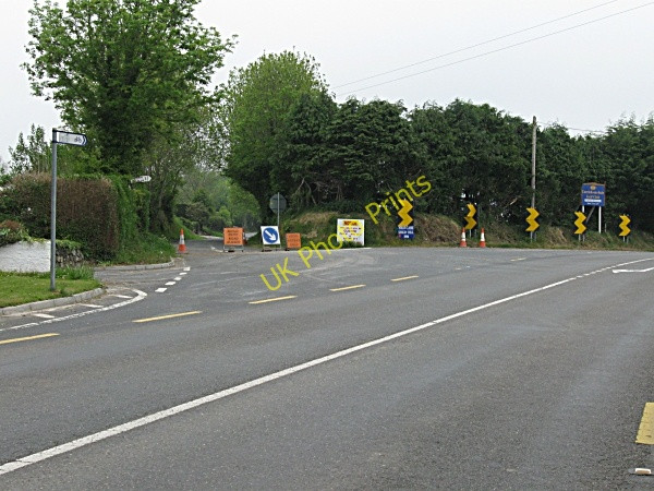 Photo 6"x4" Closed Road Carrick-on-Suir c2010