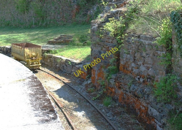 Photo 6"x4" Ore truck, Snailbeach Mine Snailbeach c2010