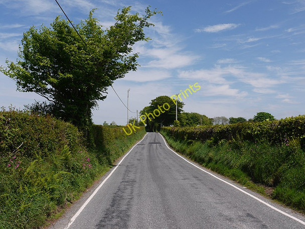 Photo 6"x4" The B4577 near Cefn-gwyn Cross Inn\/SN5464 c2010